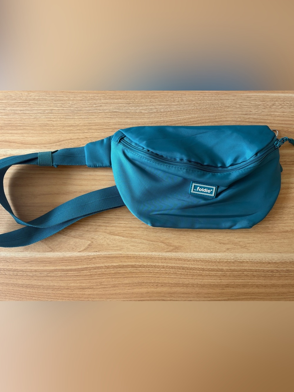 The Foldie Teal Waist Bag